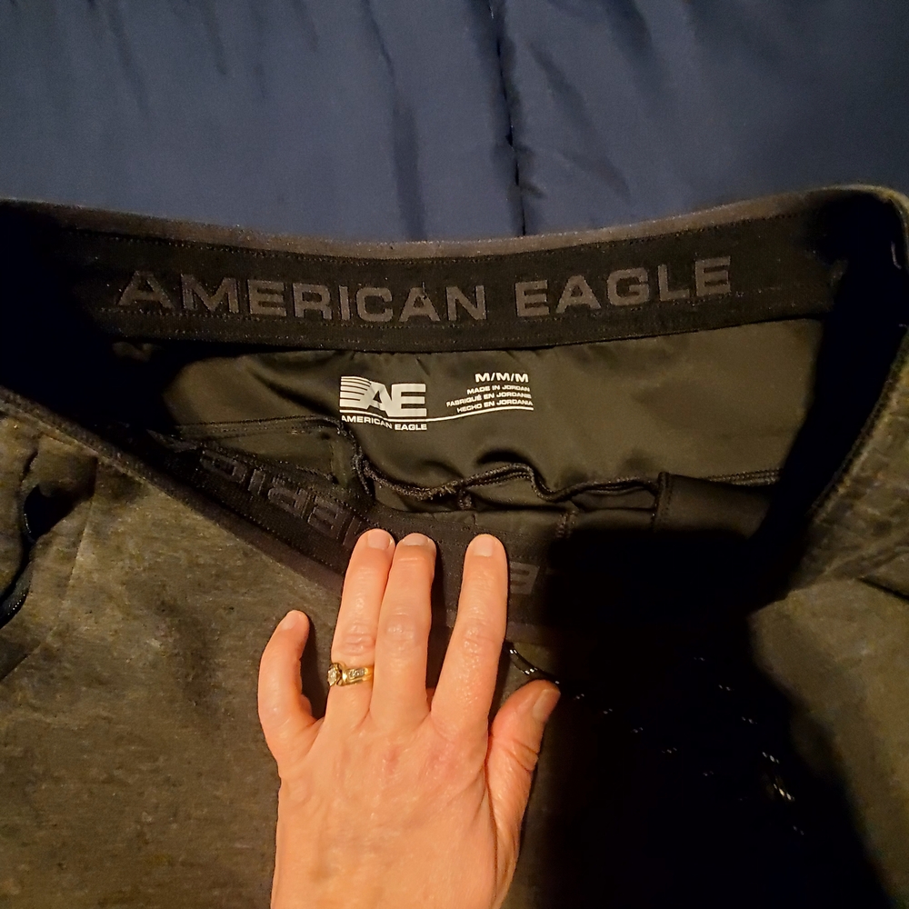 American Eagle Outfitters Men's Gray Sweatpants - Picture 2 of 4
